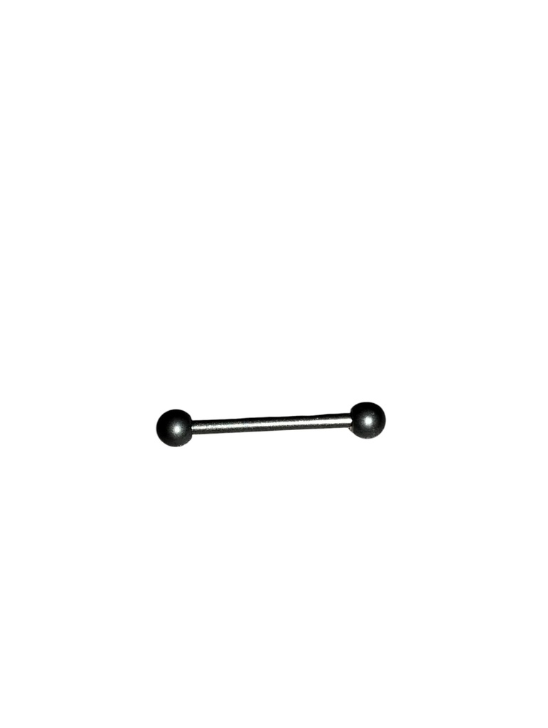Barbell de Titanio Gris de 1.2 mm