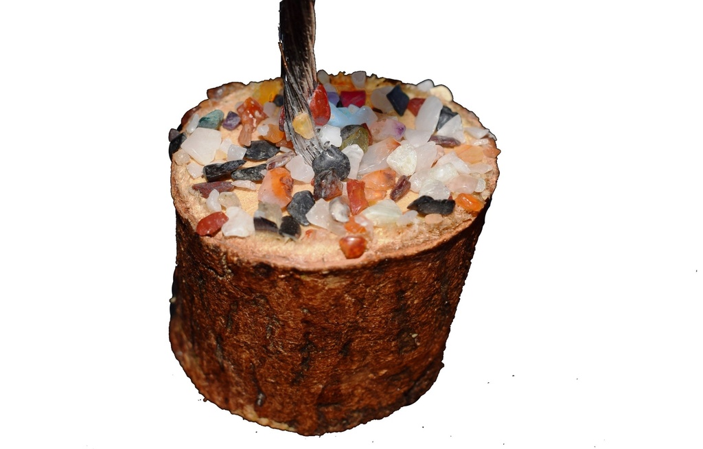 Árbol de la Felicidad con con Minerales 7 Chakras 100 piezas