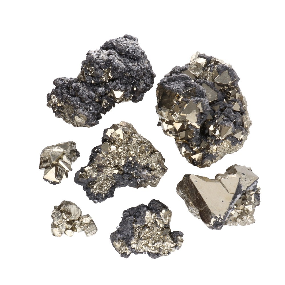 Pirita con Marcasita en Bruto (Pieza)