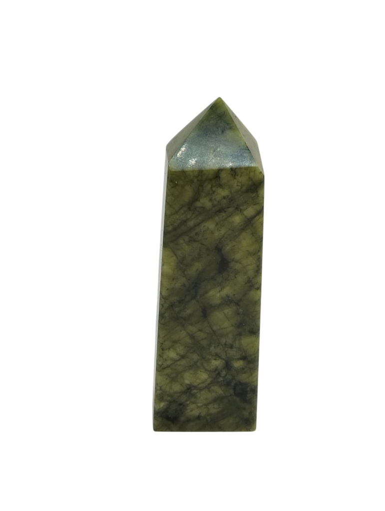 Obelisco Serpentina Natural 8 cm