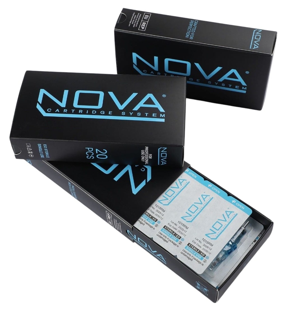 Cartuchos NOVA 3 Round Liner 0.30 (20 Unidades)