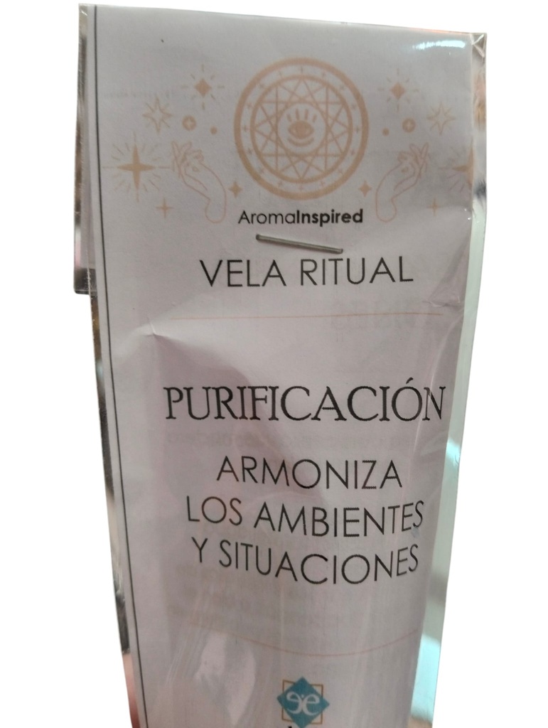 Vela Ritual Ceremonial - PURIFICACIÓN