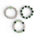 Conjunto de Anillos de Espíritu Ninfa - Luna Llena