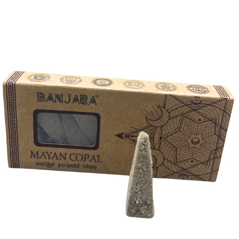 Conos de Resina Banjara - Copal Maya (10 Unidades)