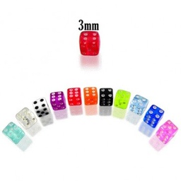 Dado UV Colores de 1.2 mm (Azul )