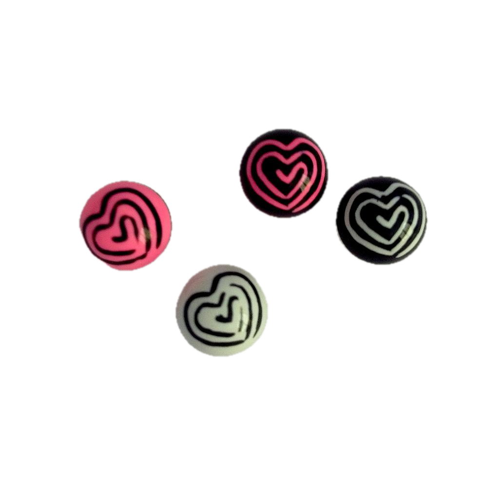 Bola UV con Espiral - Corazón