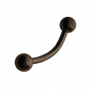 Banana de Titanio Negro de 1.6mm