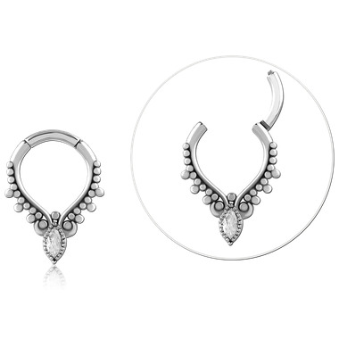 Clicker con Decoración de Joyas