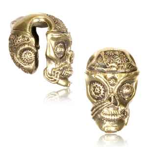 Peso de Calavera Tallada