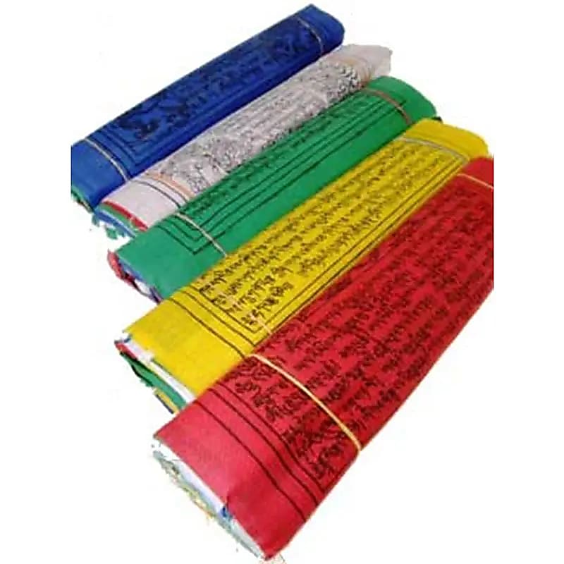 Banderas de Oración Tibetanas Cuerda M