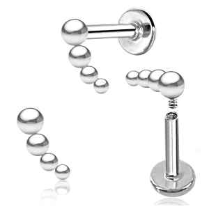 Labret con Bolitas
