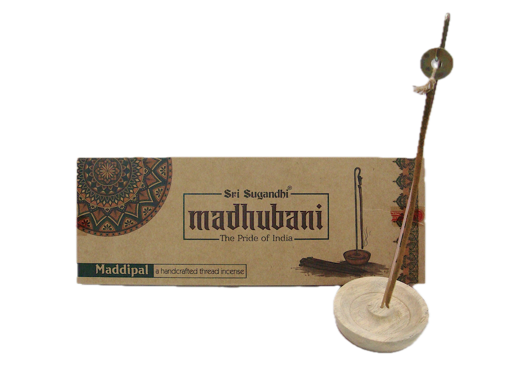 Incienso de Cuerda Madhubani Maddipal (10 Unidades)