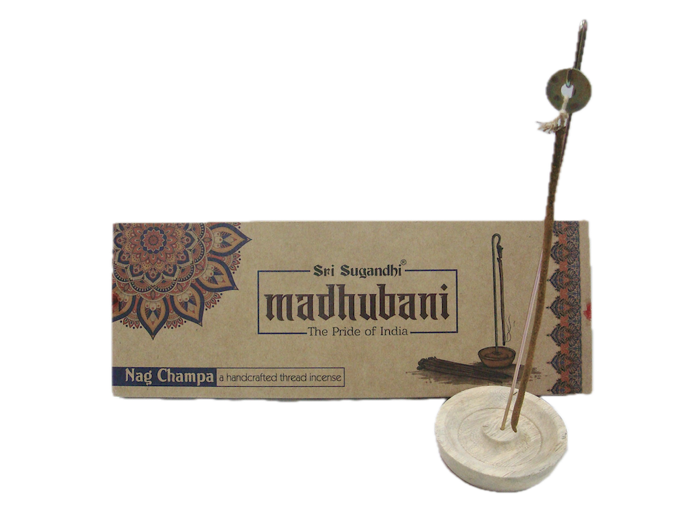 Incienso de Cuerda Madhubani Nag Champa (10 Unidades)