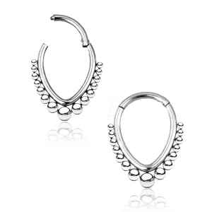 Clicker Ovalado con Bolitas