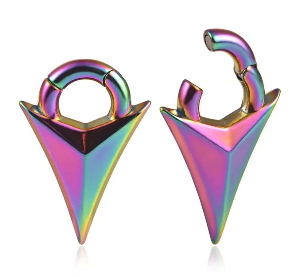 Peso de Acero Multicolor Triangular