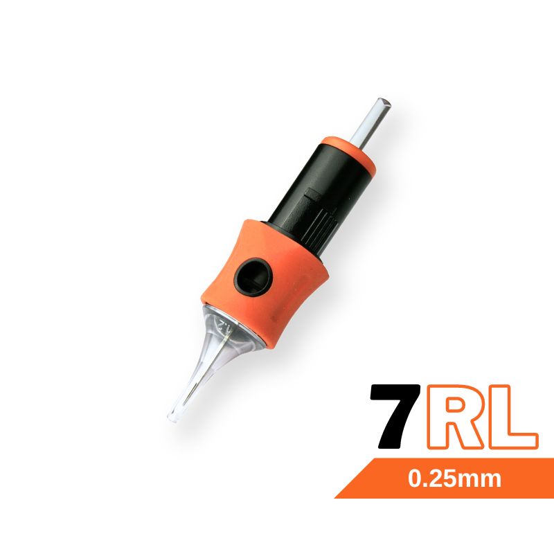 Cartuchos PROLINE TATTOO 7 Round Liner (10 Unidades)