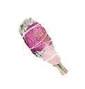 Sahumo Antorcha de Salvia Blanca y Cuarzo Rosa &quot;Love Spirit&quot;