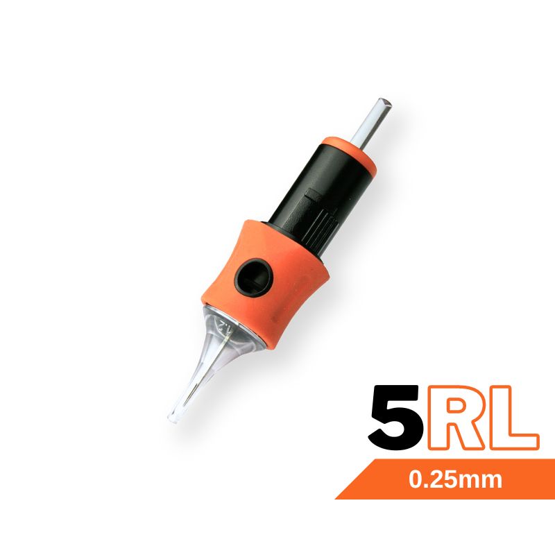 Cartuchos PROLINE TATTOO 5 Round Liner (10 Unidades)