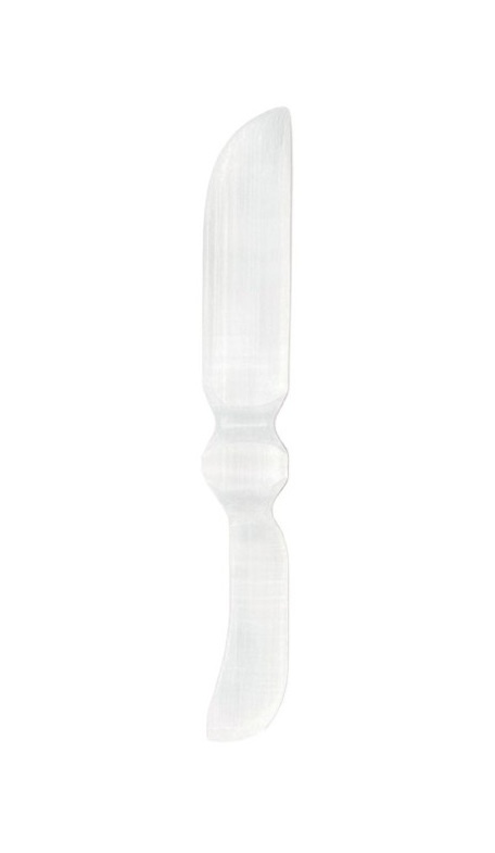Cuchillo Ritual Selenita - Clásico