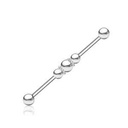 Barbell Industrial con multiples Bolitas