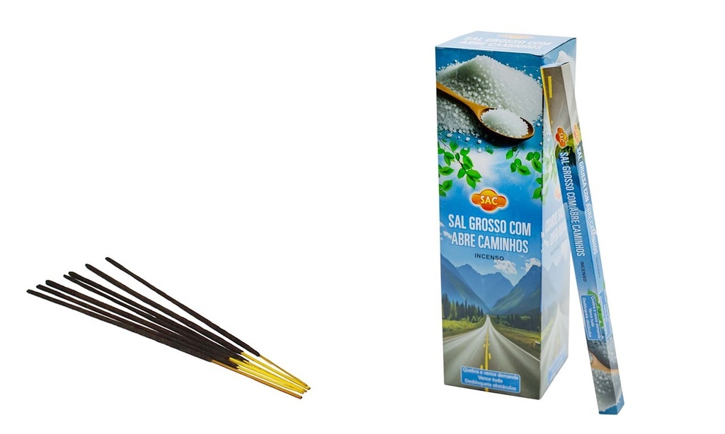 Incienso SAC Sal Gorda y Abrecaminos 8 gr