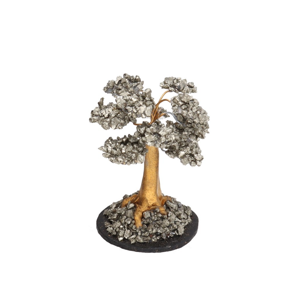 Árbol de Pirita Mini con Base de Pirita
