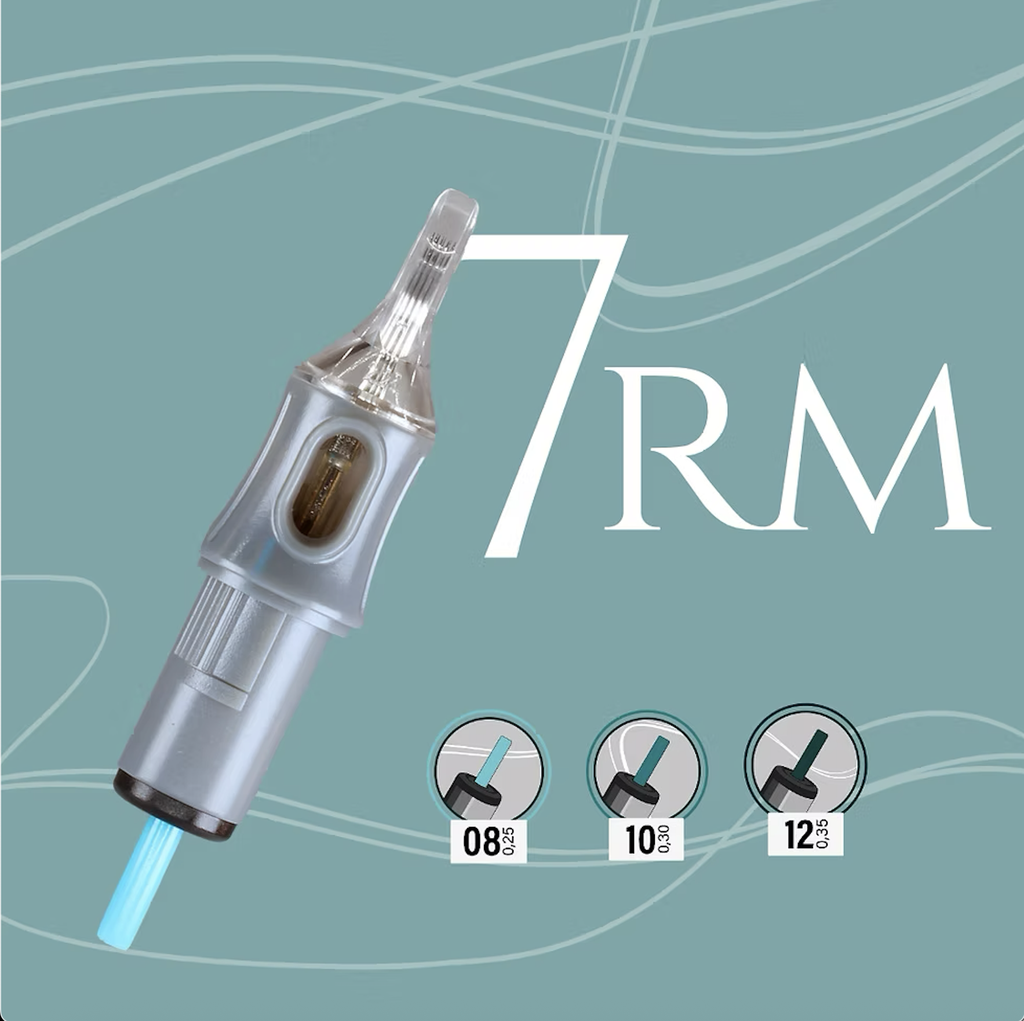 Cartuchos de Aguja FineLine 7 Round Magnum (10 Unidades)