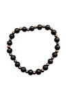 Pulsera de Cobre 4mm con Hematita 6mm