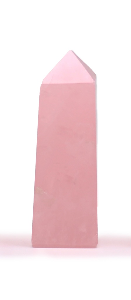 Obelisco de Cuarzo Rosa