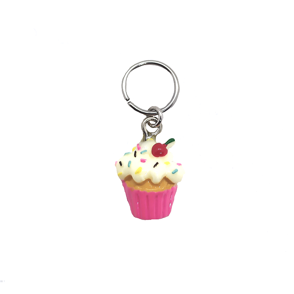 Pendiente Manejable con Cupcake