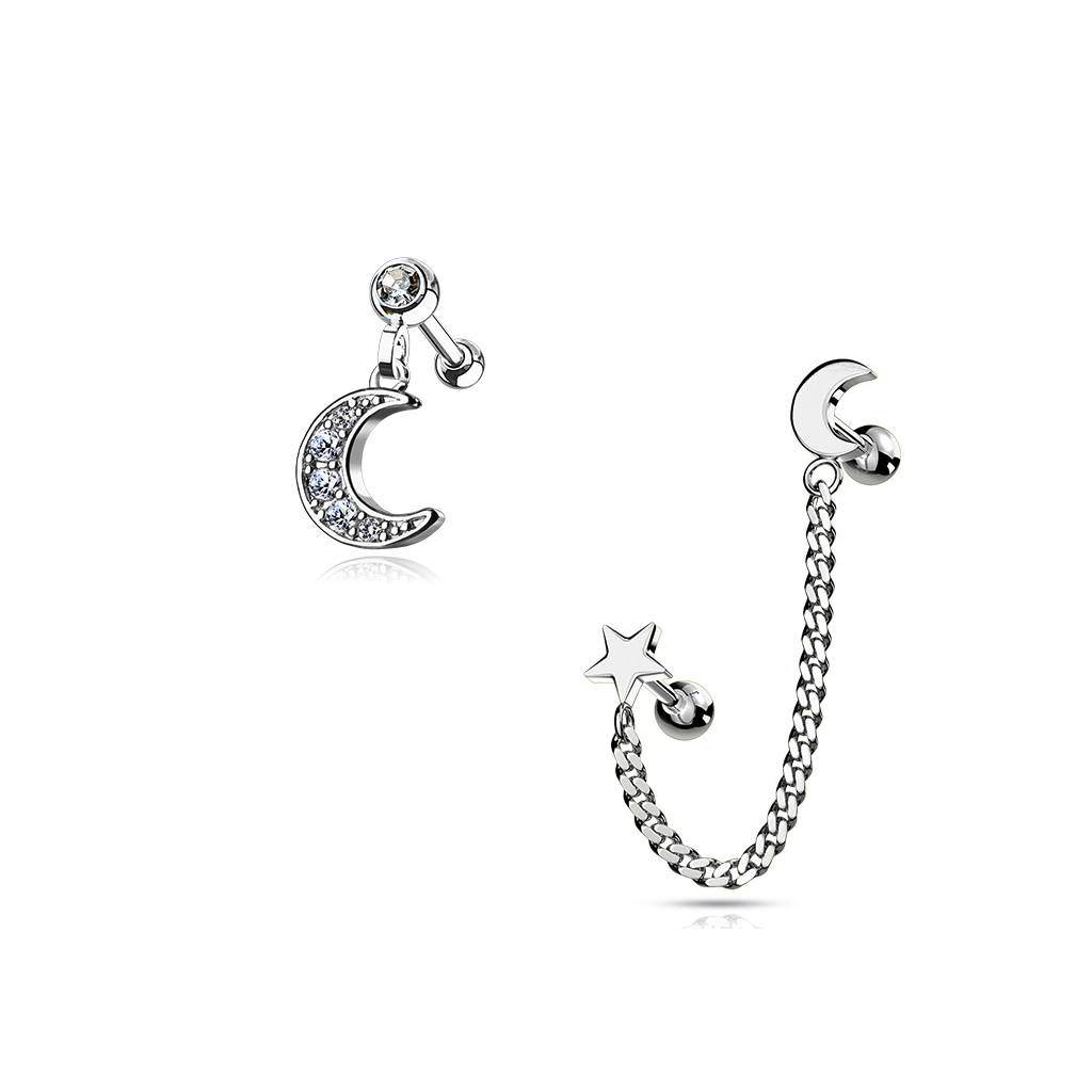 Set de Piercings para Oreja Nº3
