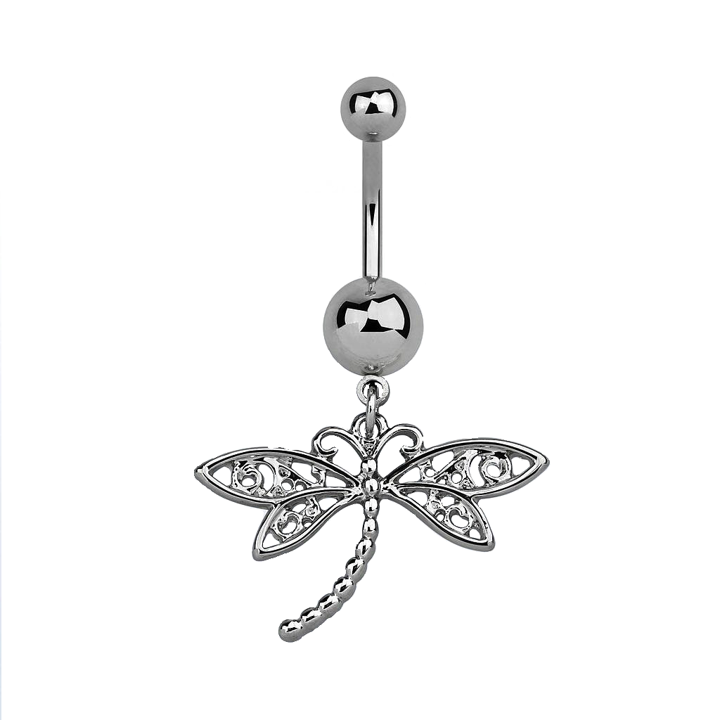 Navel con Libélula