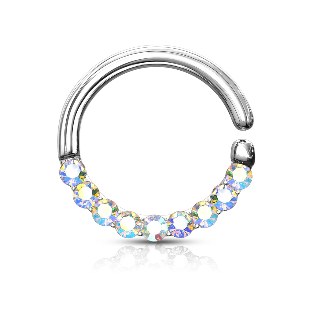 Aro Manejable con Joyas Laterales