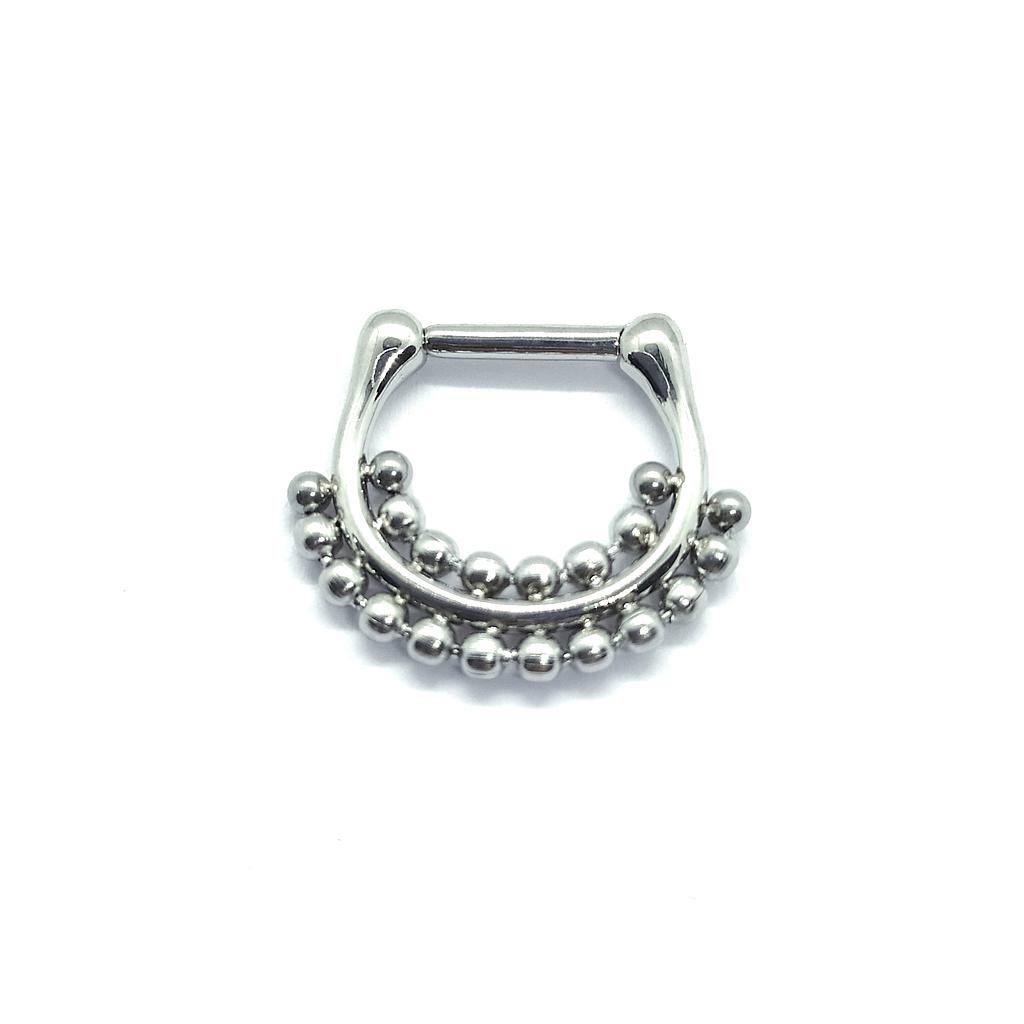 Clicker recto con Doble Fila de Bolas
