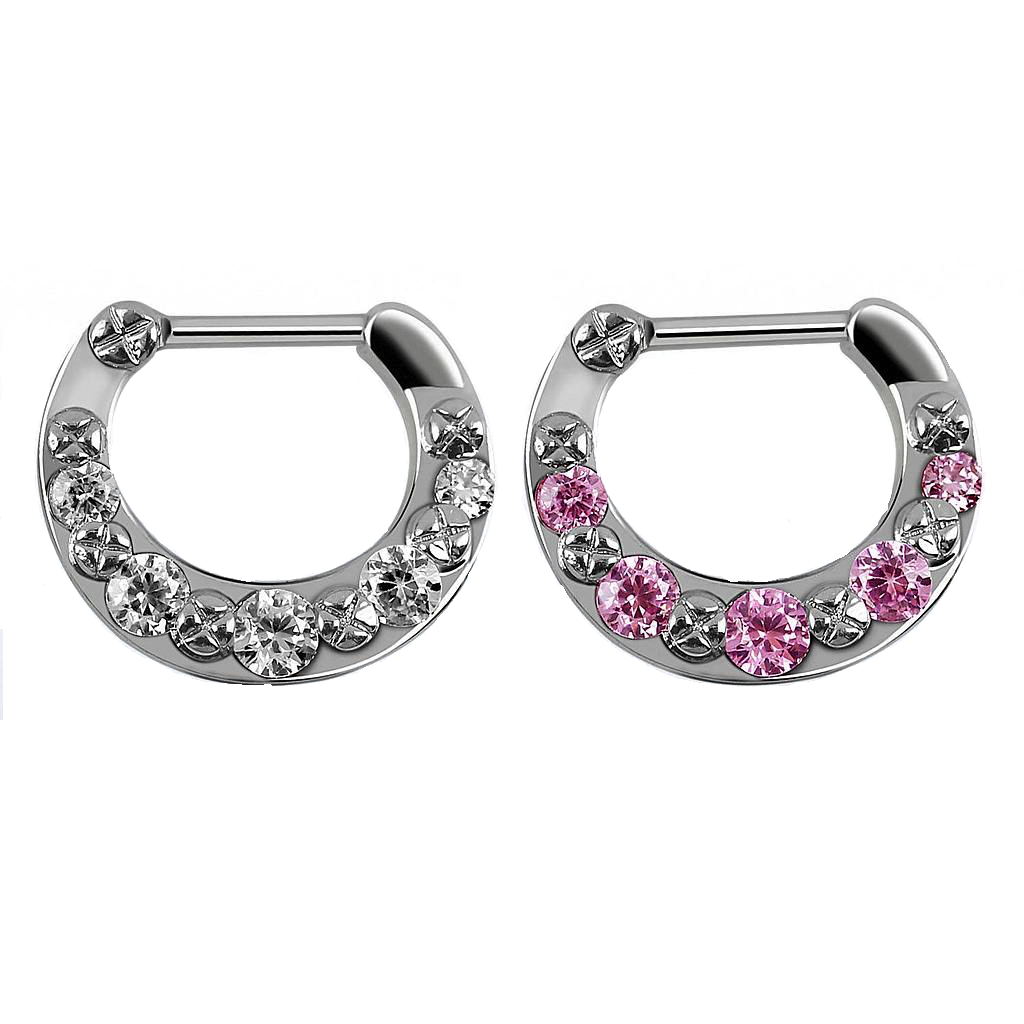 Clicker recto con Joyas Circulares