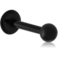 Labret de Acero Negro