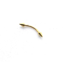 Banana de Oro con Pinchos de 18K