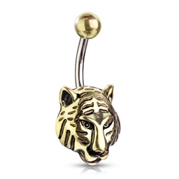 Navel de Acero con Tigre