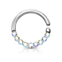 Aro Manejable con Joyas Laterales