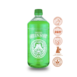 [GR.SO.1L.ALOE] Green Soap Aloe Tattoo 1L (+ALANTOINE)