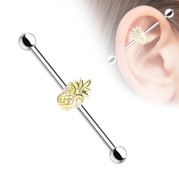 [BBL.IND.PI] Barbell Industrial con Piña