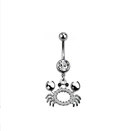 [NAV.CAN.JO] Navel con Cangrejo y Joyas