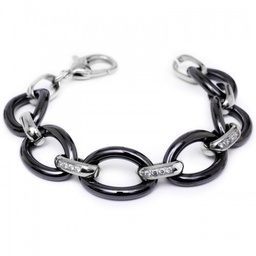 Pulsera de Ceramica Negra