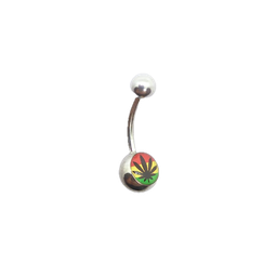 [NAV.DI.MAR] Navel con Dibujo de Marihuana