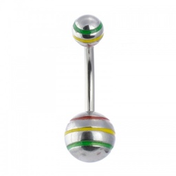 [NAV.RA.RA] Navel con Rayas Rasta