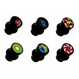 Dilatador Plug UV con Logo y Goma