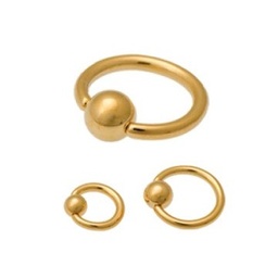 BCR de Acero Dorado de 1.2mm
