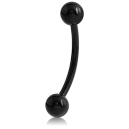 Banana en Acero Negro de 1.6mm