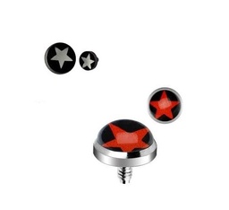 Accesorio Microdermal con Logo de 1 Estrella