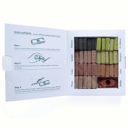 Set 70 Ladrillos ISHOM + Quemador Tierra del Himalaya